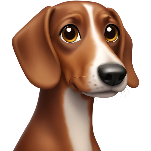 Sausage dog emoji