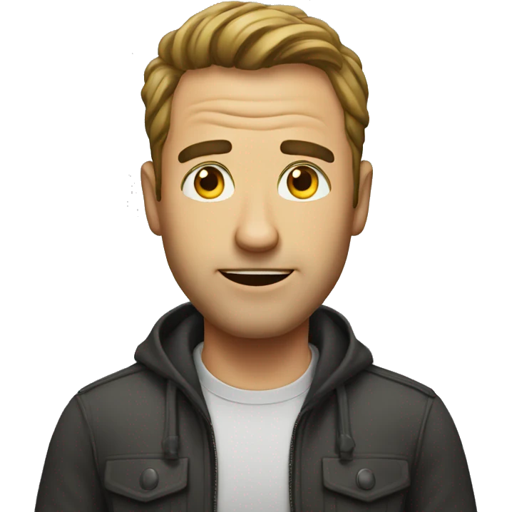 Man sarcasm emoji
