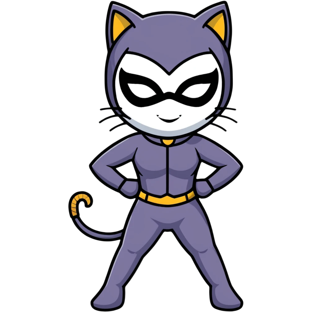 Catwoman from DC comics emoji