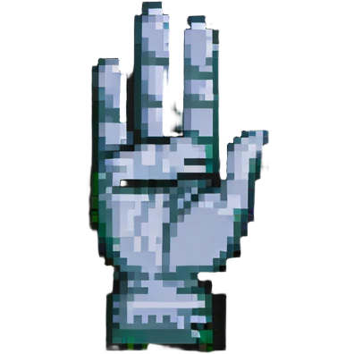 two fingers pointing upward emoji