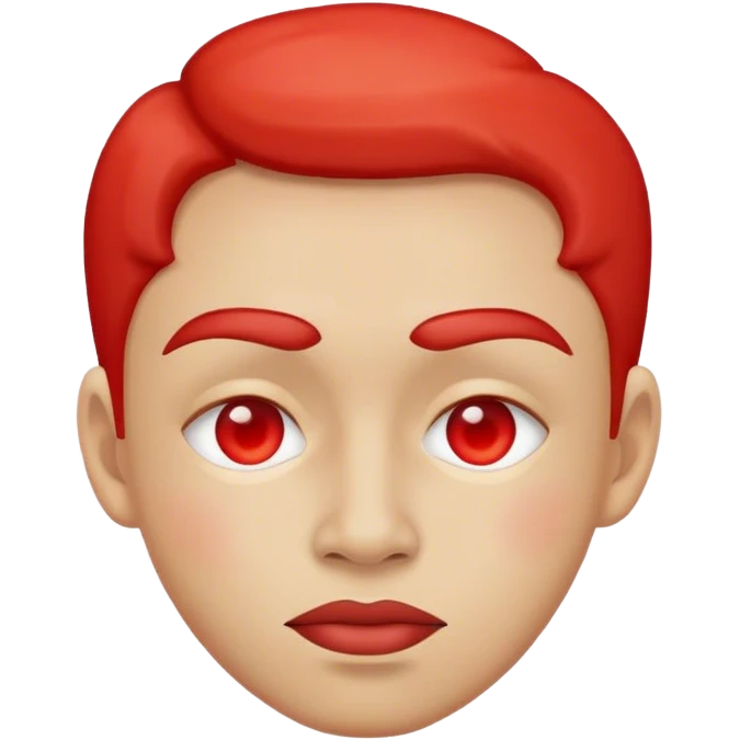 Red face  emoji