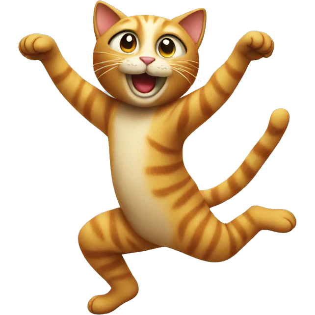Cat dancing  emoji