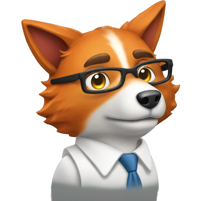 Fuchs with a lot of experience in financial topics  emoji