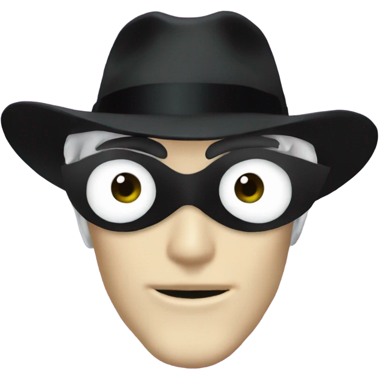Tuxedo mask emoji