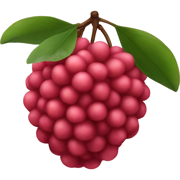 lychee emoji