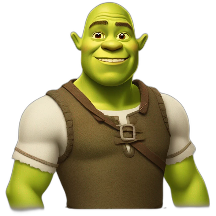 shrek and fiona detail emoji