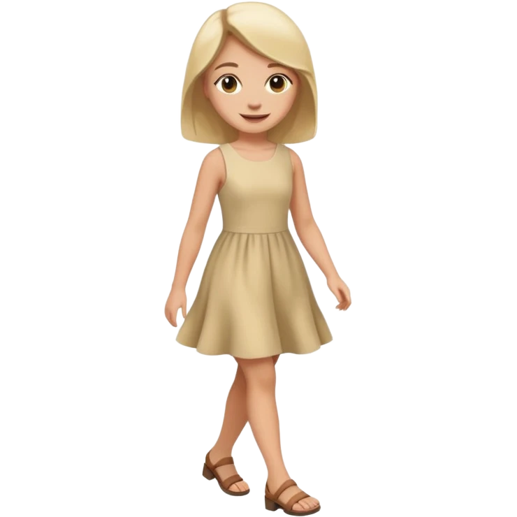 Dame un emoji de una chica caminando cuerpo completo emoji