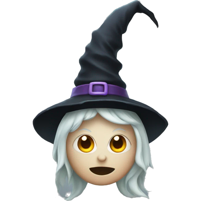witch ghost emoji