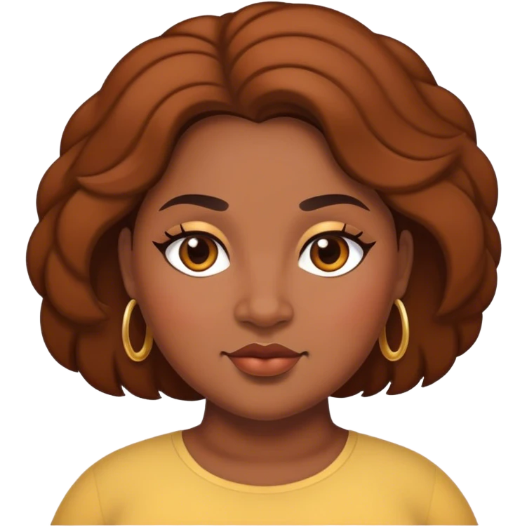 Thick woman emoji