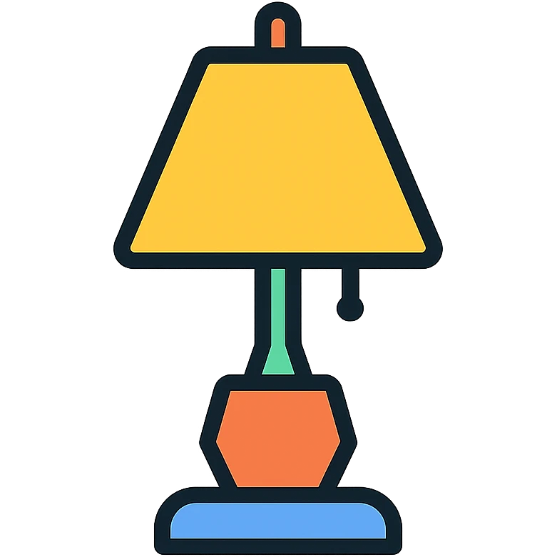 A lamp emoji