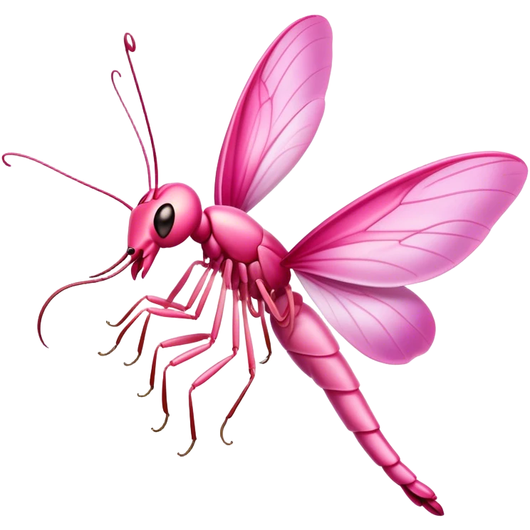 Orchid mantis emoji
