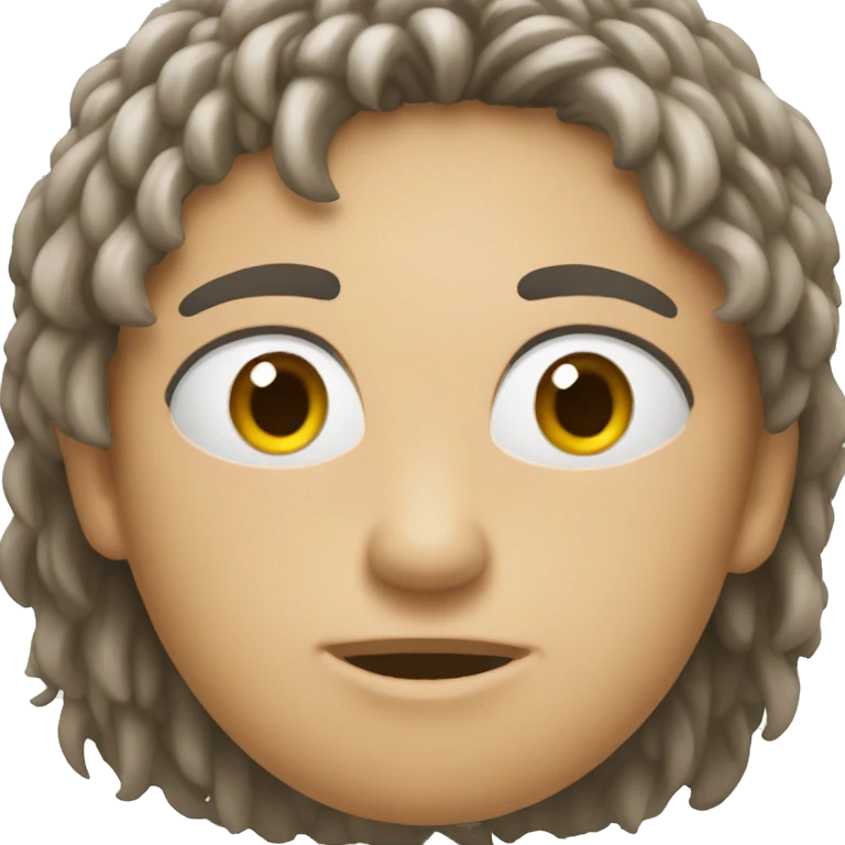 una bola con cara emoji