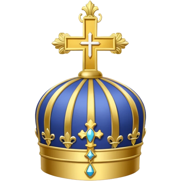 Make me a archbishop mitre I want a catholice mitre emoji