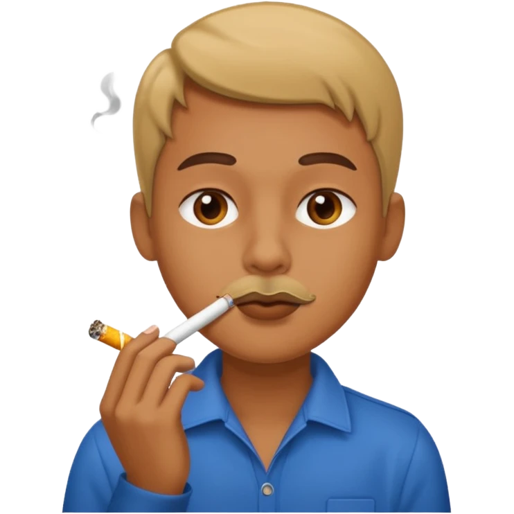 Эмодзи с сигаретами во рту emoji
