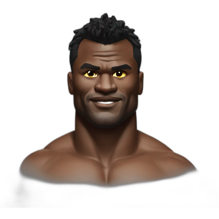 Francis Ngannou emoji
