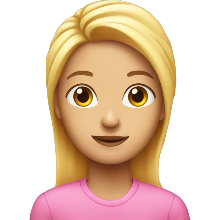 Pink emoji