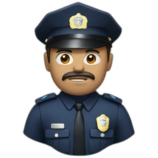 policía local emoji