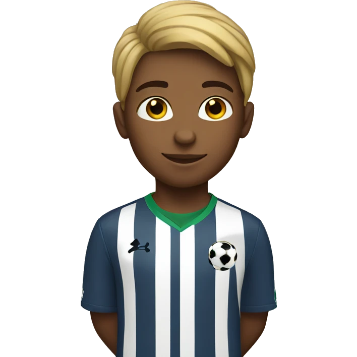 young soccer player emoji