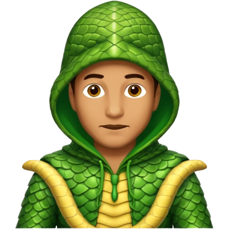 man in snake costume  emoji
