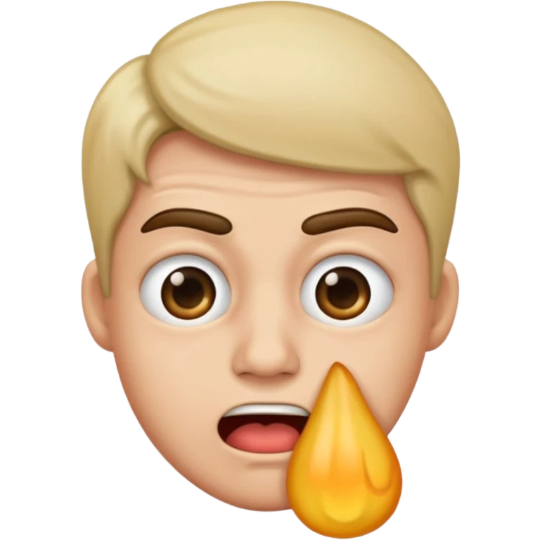 Stink face emoji