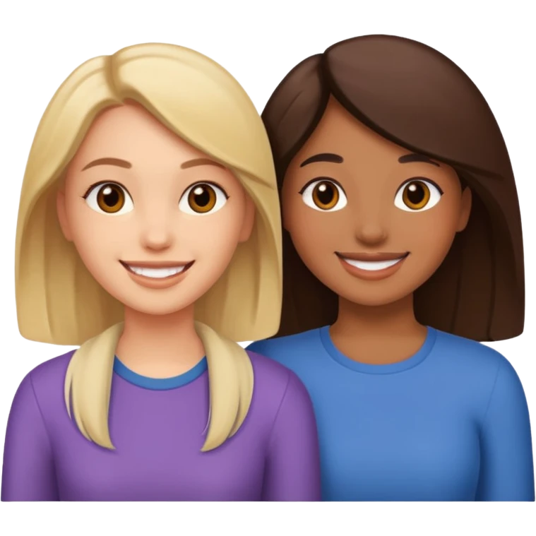 2 amiche emoji