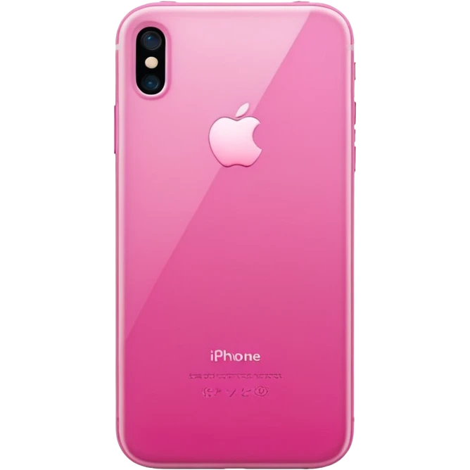 Iphone 17 pink emoji