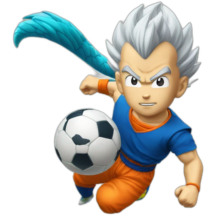 dragon ball soccer emoji