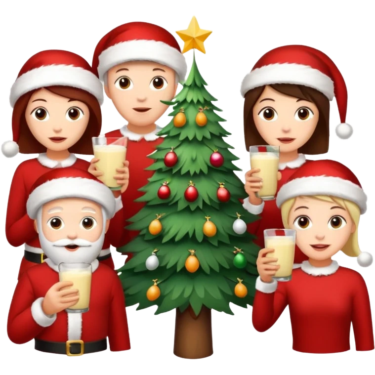 Family Xmas emoji