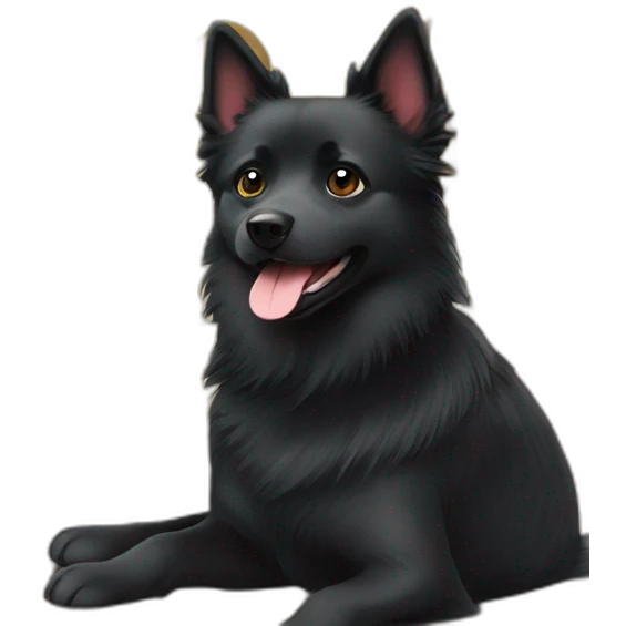 Schipperke in Spain emoji