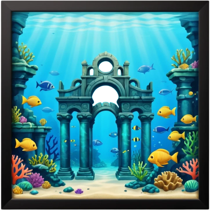 The Lost Island of Atlantis emoji