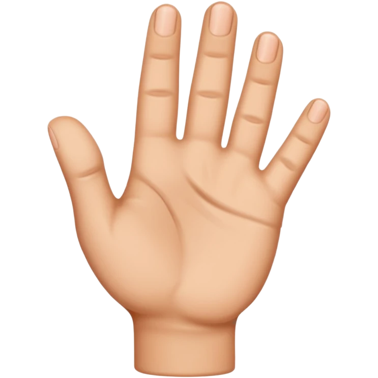 Hand emoji