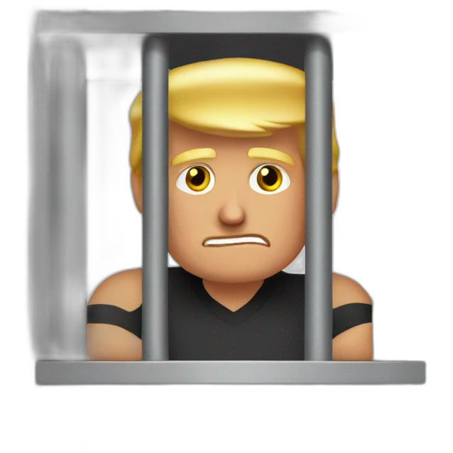 trump-in-jail-cell emoji
