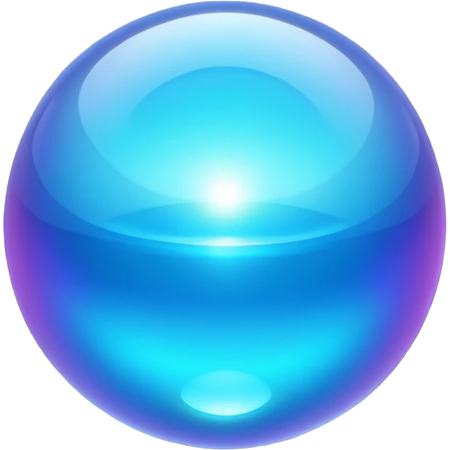 Glowing circle / energy sphere emoji