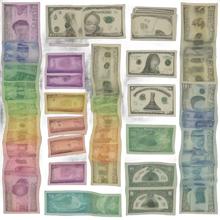 paper mone emoji
