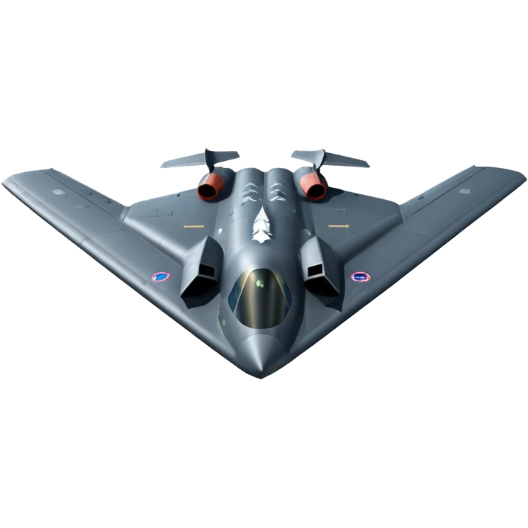 Assault Northrop Jet b-2 spirit emoji