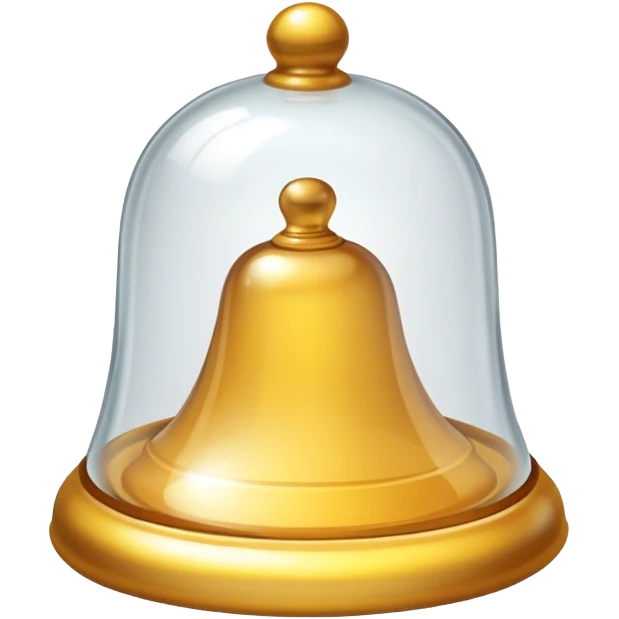 Glass bell  emoji