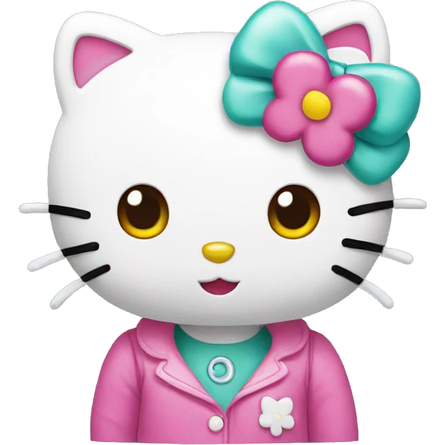 Hello kitty emoji