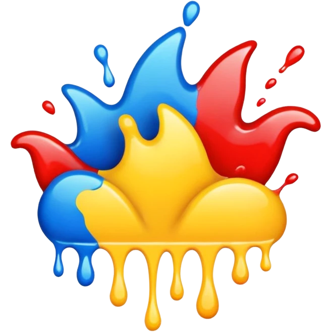 Splash paint emoji