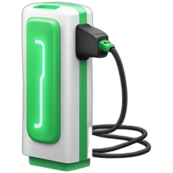 electrocar charger emoji