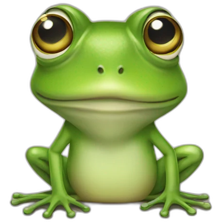 Peepo the frog emoji