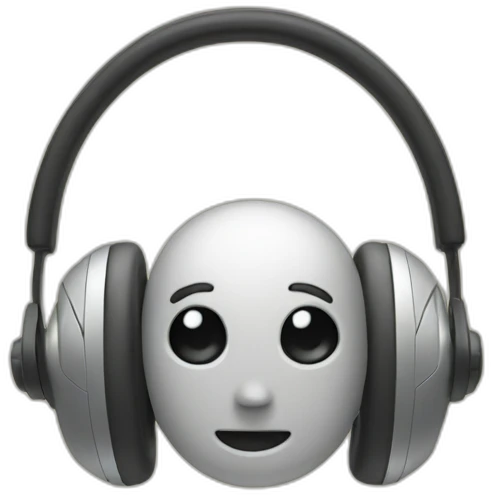 apple headphone emoji