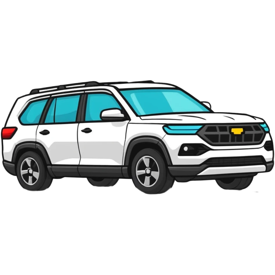 Family SUV car emoji