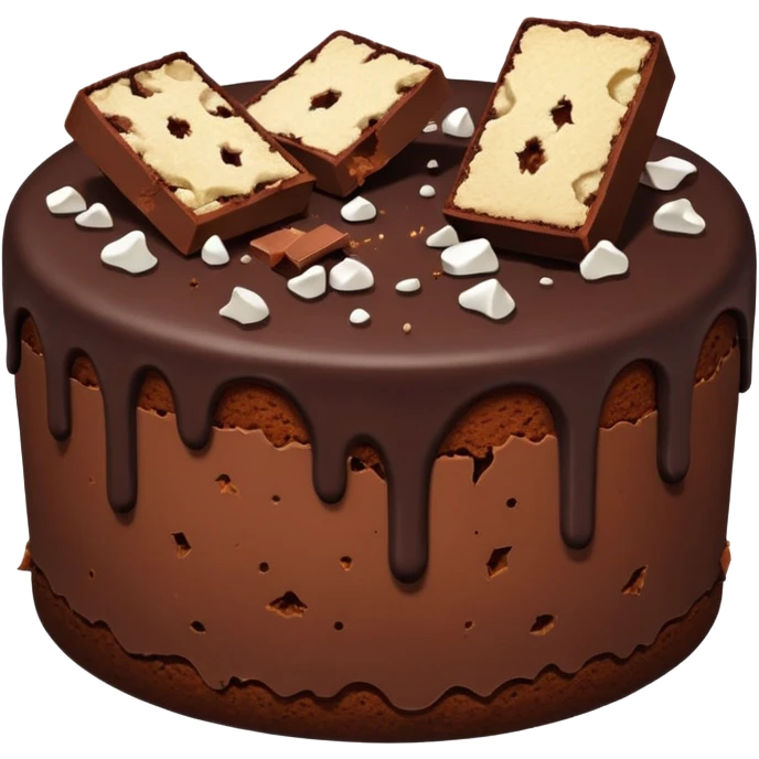 destroyed cake emoji