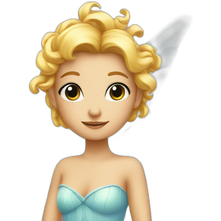 A sky fairy emoji