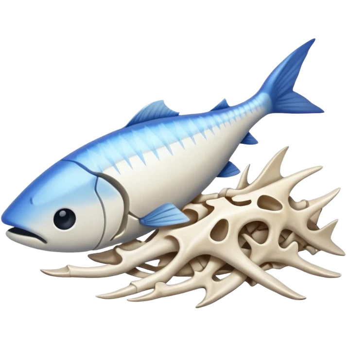 Bones of fish emoji