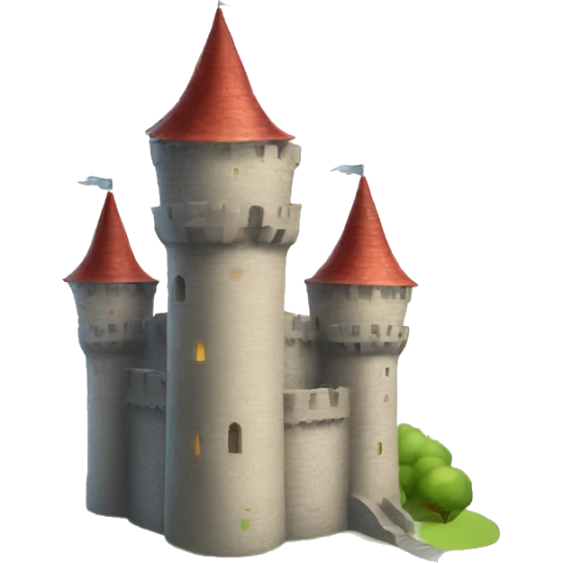 CASTLE TOWER WITH WINGS emoji