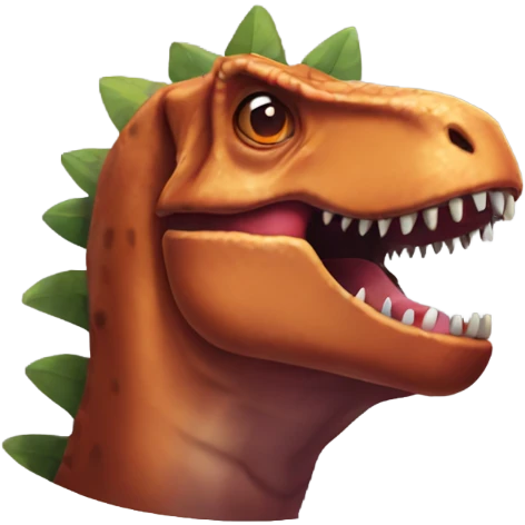Bloc fruit T rex fruit emoji
