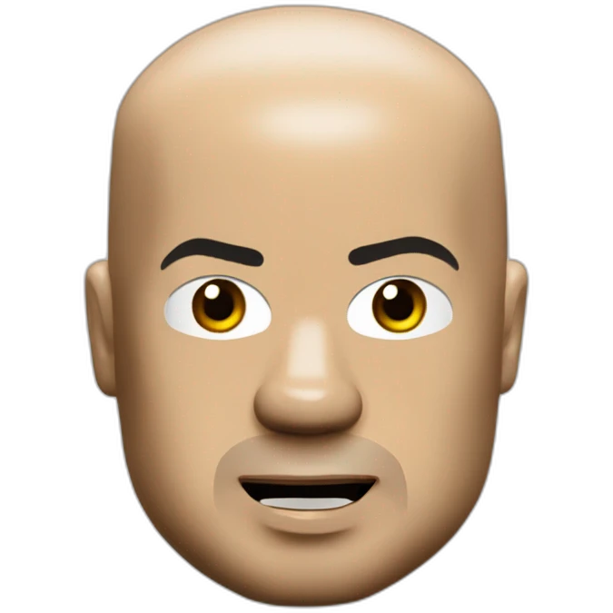 vin diesel lego minifig emoji