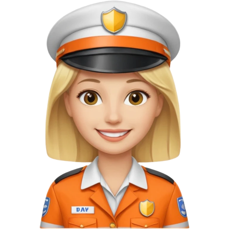 blonde woman minibus driver emoji