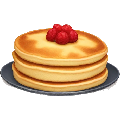 Fluffy pancake  emoji